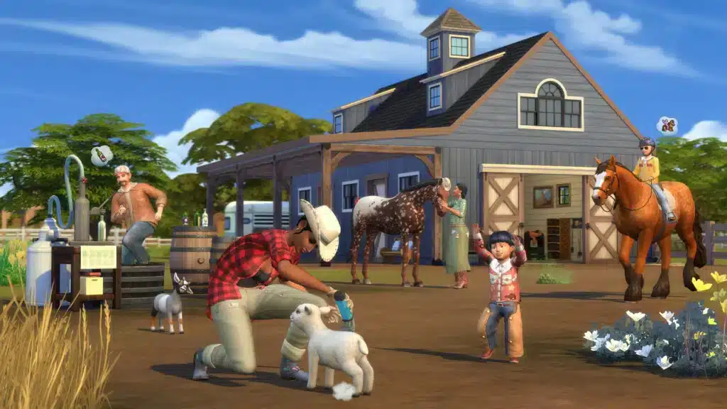 De Sims 4 Paardenboerderij Download