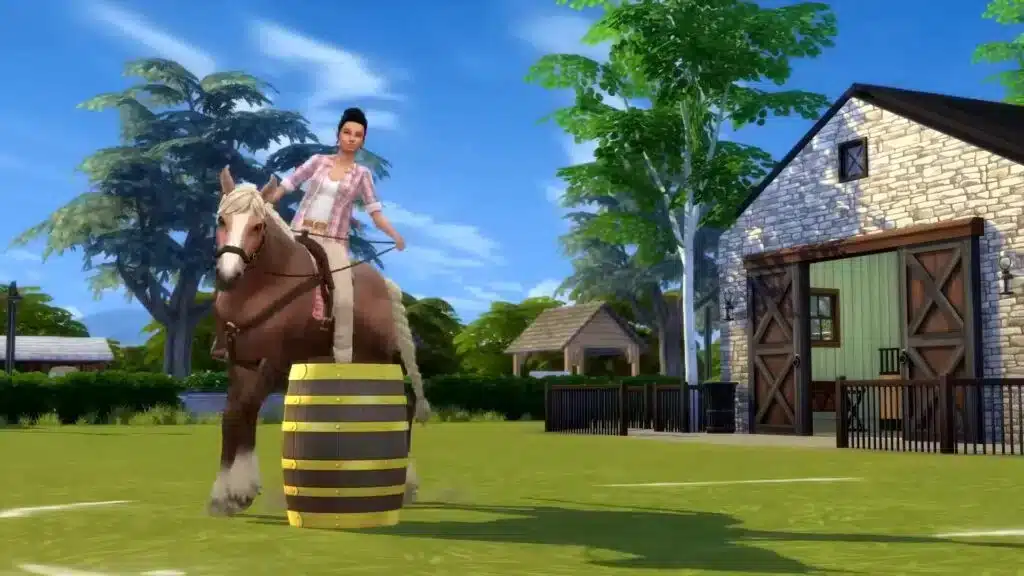De Sims 4 Paardenboerderij Download