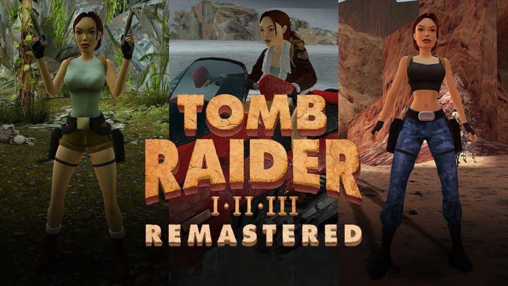 Tomb Raider I-III Remastered Spel