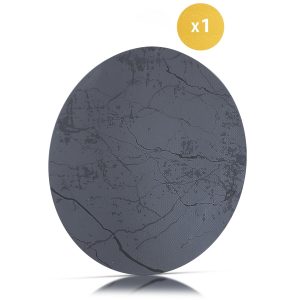 Inductie Beschermer  Elegant Grijs – 1 Stuk 22Ø cm