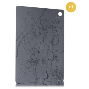 Inductie Beschermer  Elegant Grijs – 1 Stuk 24x34 cm